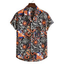 Floral Short-Sleeve Blouse for Women – Chic Design