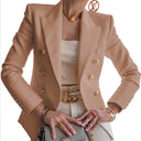Double-Breasted Women's Blazer with Chic Design