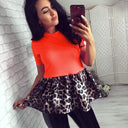 Chic Leopard Print Women's Dress