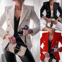 Double-Breasted Women's Blazer with Chic Design