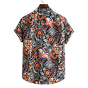 Floral Short-Sleeve Blouse for Women – Chic Design