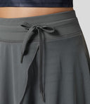 Chic High-Waisted 2-in-1 Midi Skirt