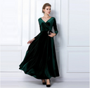 Chic Thick V-Neck Glam Dress