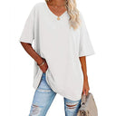 Relaxed Fit V-Neck Tee for Everyday Wear