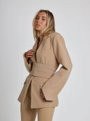 Chic Belted Blazer for Stylish Layers