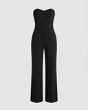 Off-Shoulder Corset Jumpsuit for Chic Style