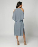 Chic Cutout Shoulder Dress for Stylish Occasions