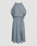 Chic Cutout Shoulder Dress for Stylish Occasions