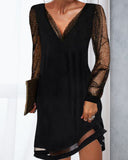 Chic V-Neck Dress for Effortless Style