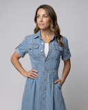 Chic Denim Dress for Effortless Style