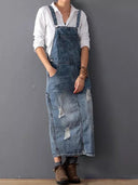 Chic Denim Overall Dress for Everyday Style