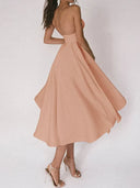 Chic V-Neck Strap Dress for Any Occasion