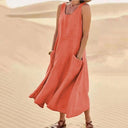 Spring Floral Dress in Vibrant Colors