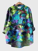 Valeria™ - Floral Print Chiffon Blouse for Everyday Wear