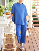 Lavinia | Chic Draped Lounge Ensemble for Any Occasion