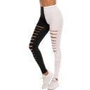 Fashion-Forward Women's Rip Design Leggings