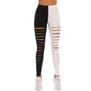 Fashion-Forward Women's Rip Design Leggings