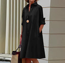 Chic Long Sleeve Women's Dress