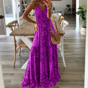 Vibrant Printed Maxi Dress for Summer Style