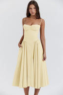 Flattering Waistline Sun Dress for Effortless Style