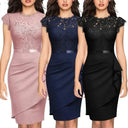 Chic Lace Dress for Stylish Women