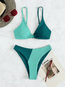 Stylish High Waist Push-Up Bikini Set for Women