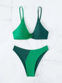 Stylish High Waist Push-Up Bikini Set for Women