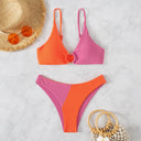 Stylish High Waist Push-Up Bikini Set for Women