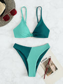 Stylish High Waist Push-Up Bikini Set for Women