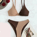 Stylish High Waist Push-Up Bikini Set for Women