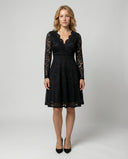 Luxe Lace Midi Dress for Women
