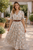 Chic Long Holiday Dress for Women