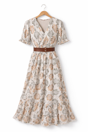 Chic Long Holiday Dress for Women
