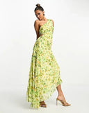 Chic One-Shoulder Maxi Dress for Stylish Elegance