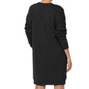 Chic Women's Sweatshirt Dress with Pockets