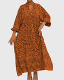Chic Maxi Dress with Vibrant Print for Any Occasion