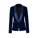 Chic Ladies Blazer Jacket with Shiny Details