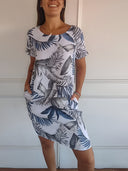 Chic Women's Dress in Vibrant Colors