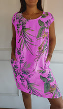 Chic Women's Dress in Vibrant Colors