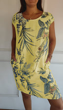 Chic Women's Dress in Vibrant Colors