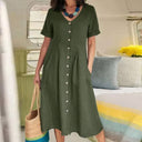 Chic Cotton Dress for Effortless Style
