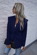 Chic Oversized Women's Blazer with Stylish Lapels