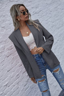 Chic Oversized Women's Blazer with Stylish Lapels