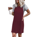 Women's Animal Print Casual Dress - Trendy Style