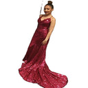 Shimmering Sequin Long Sleeve Dress for Women