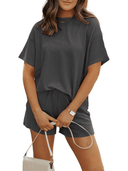 Chic Ribbed Knit Set for Effortless Style