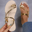 Heidi Sandals with Butterfly Motifs