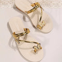 Heidi Sandals with Butterfly Motifs