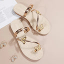 Heidi Sandals with Butterfly Motifs