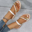 Heidi Sandals with Butterfly Motifs